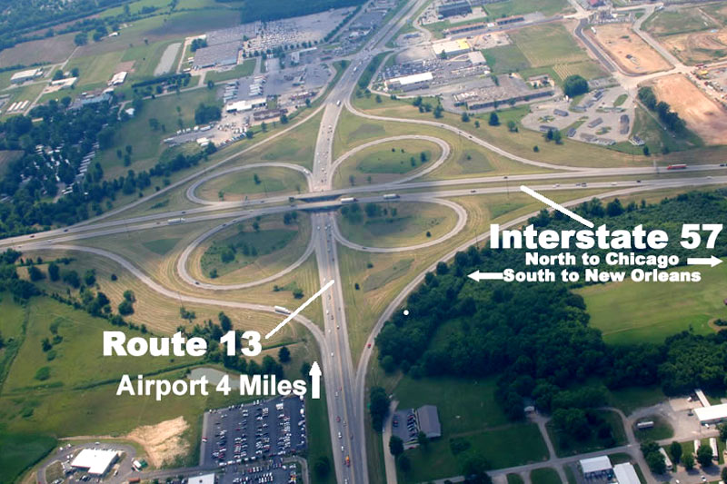 Veterans-Airport-Insudtrial-Park-in-Marion-Illinois-Route-13-&-Interstate-57-Intersection